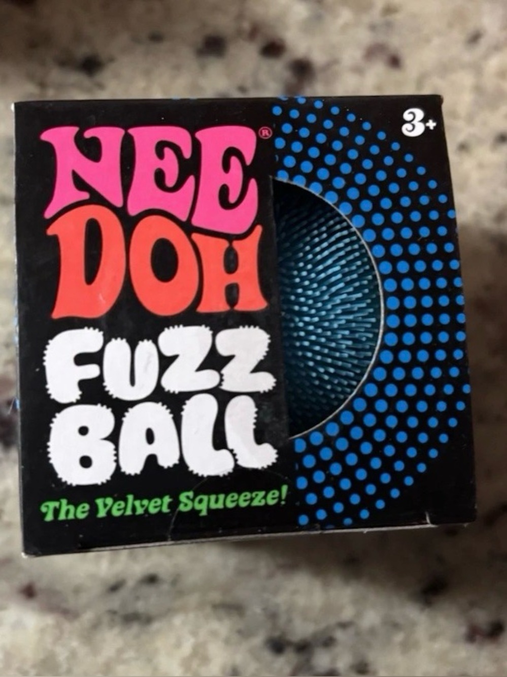 New doh purple fuzz ball new in box